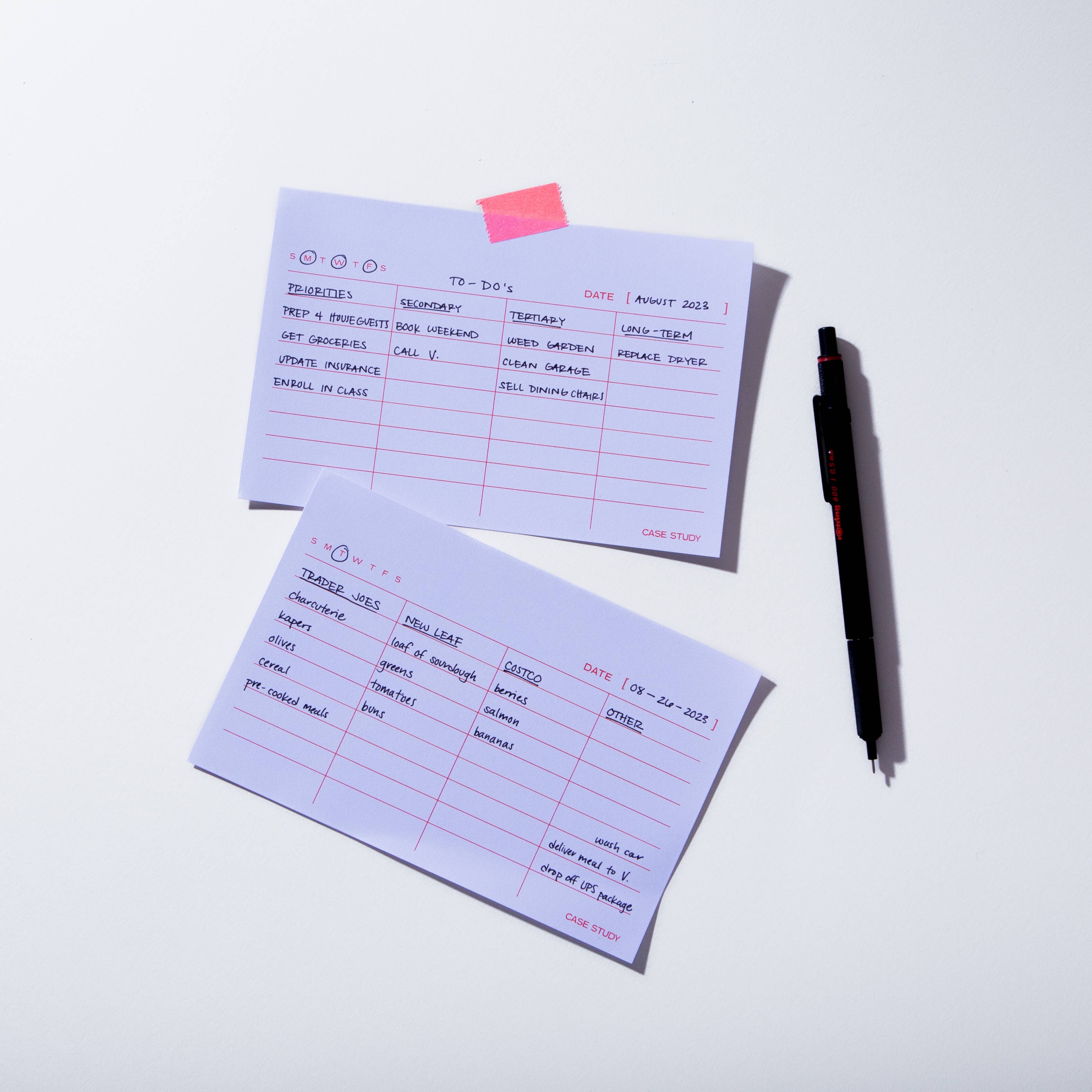 Writing Notepad Local Column List Notepad – Local Nomad