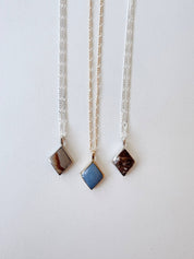 Diamond Token Necklace