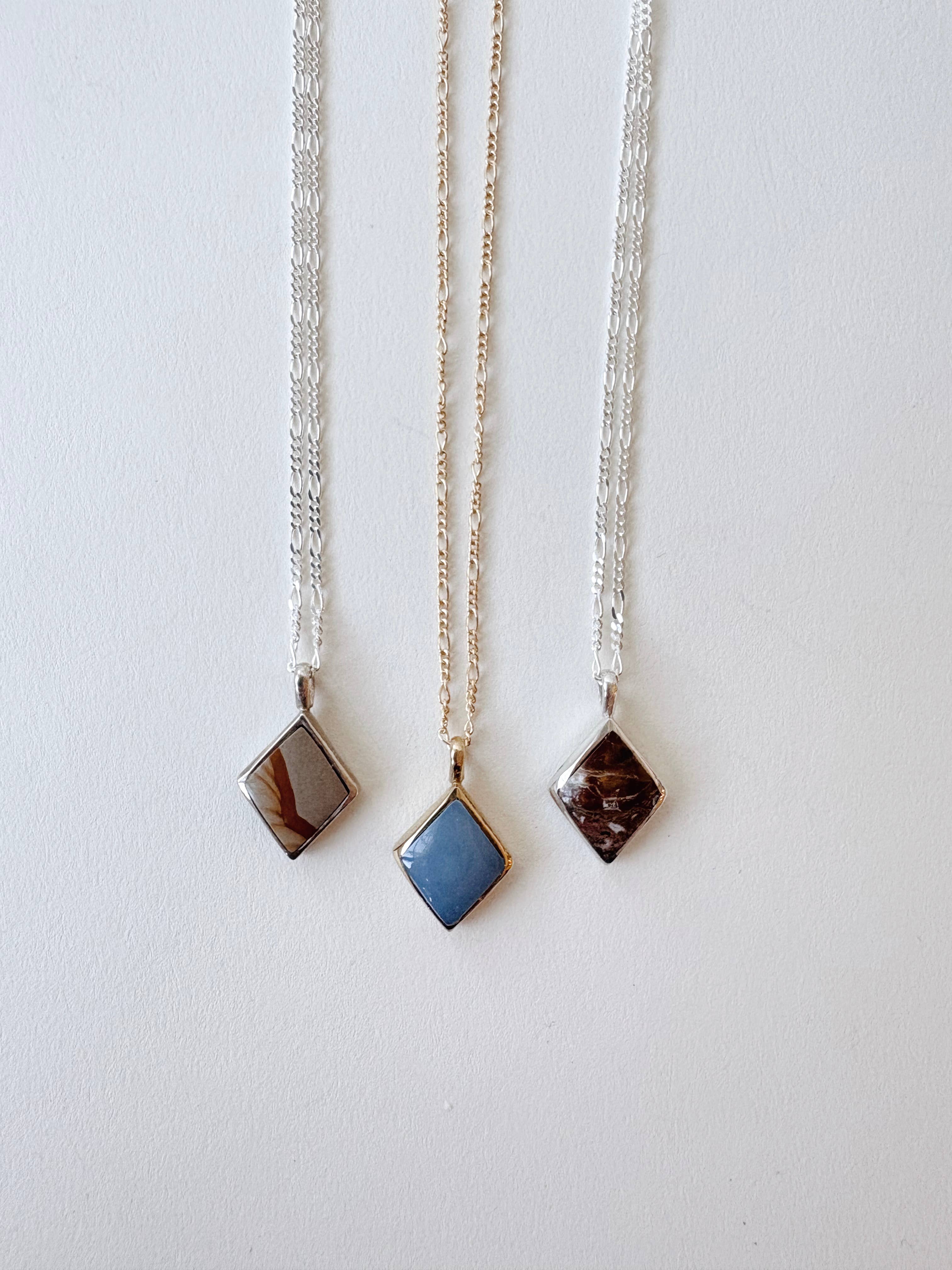 Diamond Token Necklace