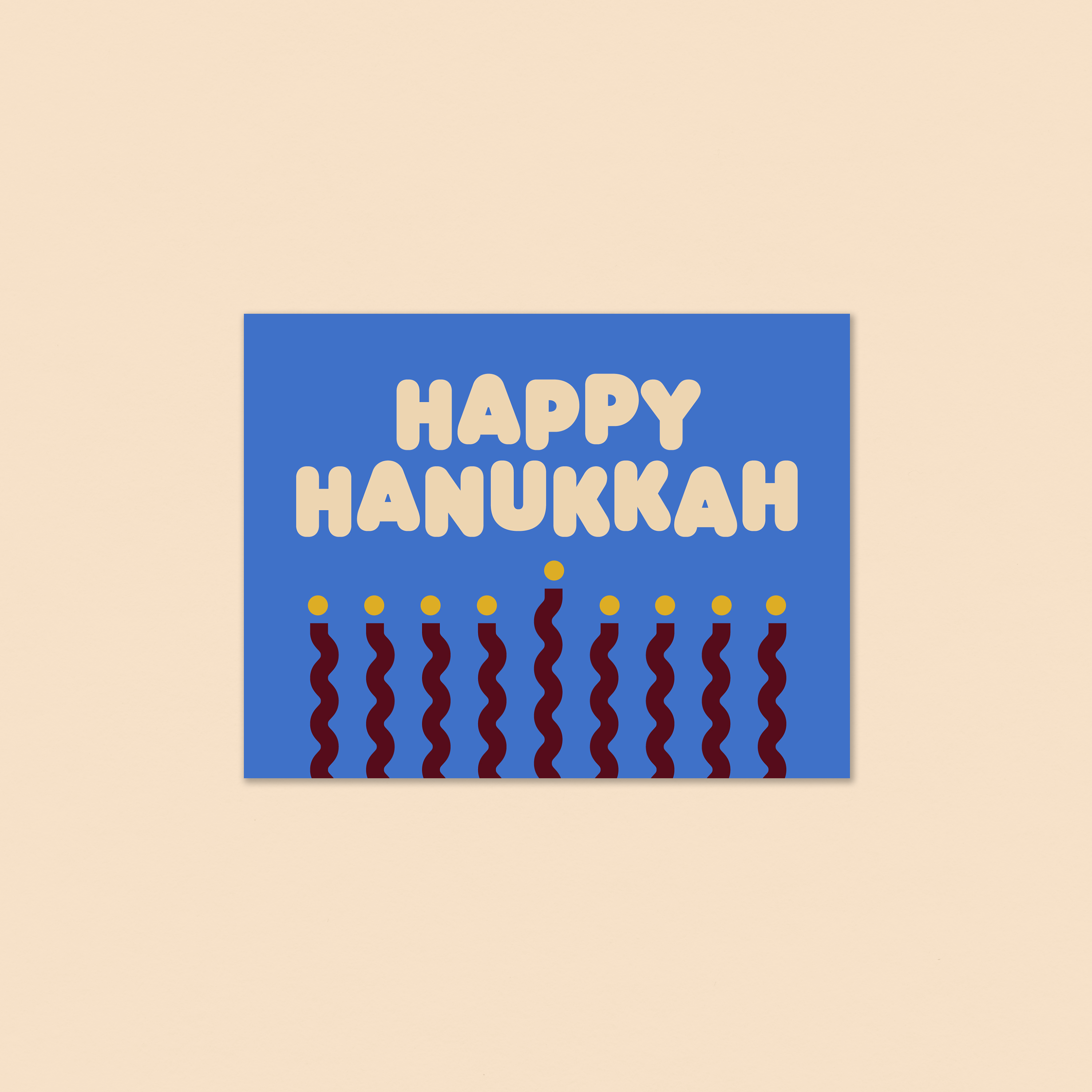 Happy Hanukkah Card