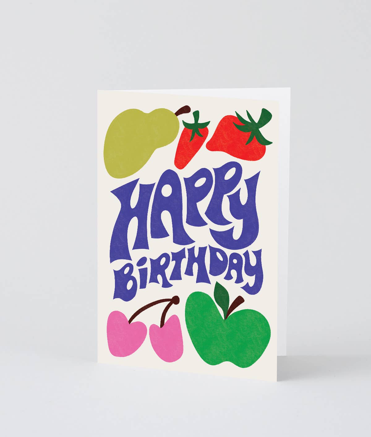 Happy Birthday Fruit Card