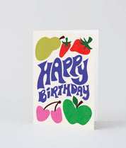 Happy Birthday Fruit Card