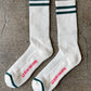 Parchment Mens Extended Boyfriend Socks