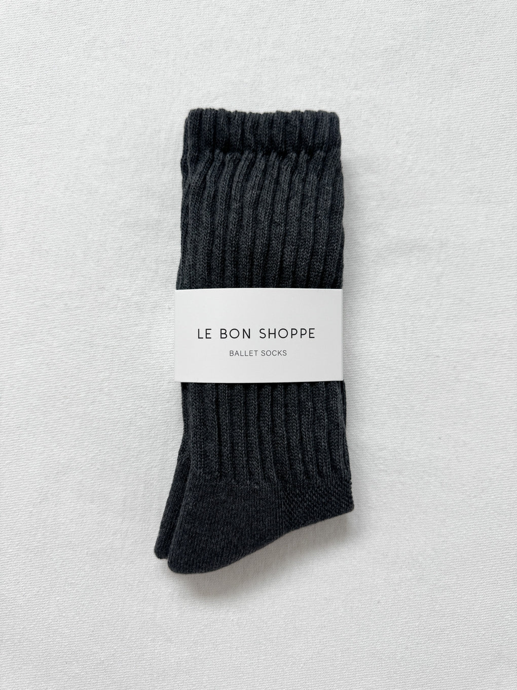 Charcoal Ballet Socks