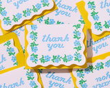 Letterpress Thank You Notecards - Boxed Set