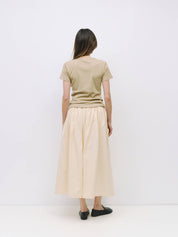 The Kiana Skirt - Cream