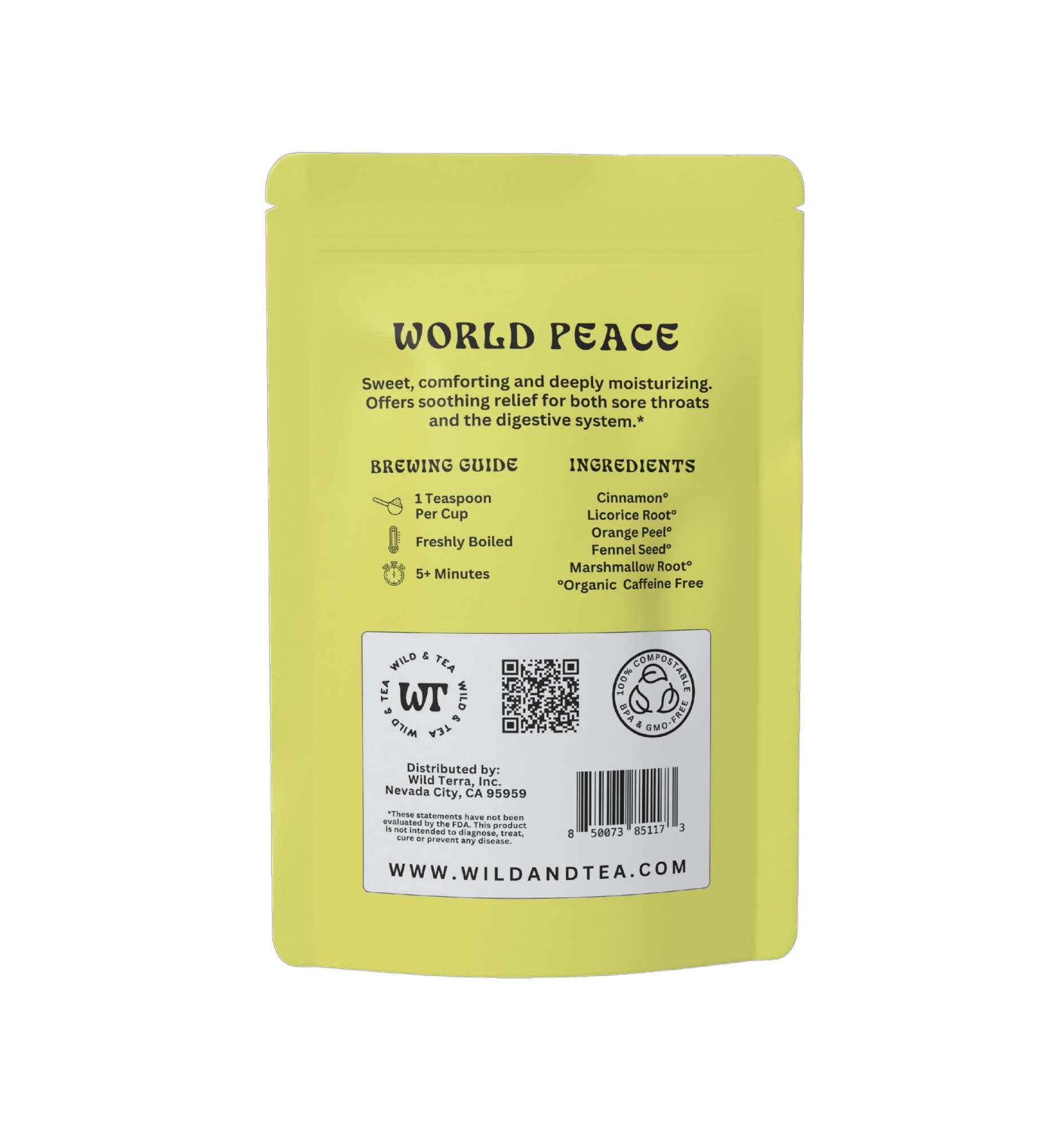 World Peace Herbal Tea