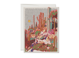 Desert Sunset Card