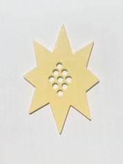 Butter Yellow Star Flower Frog