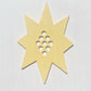 Butter Yellow Star Flower Frog