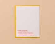 Hottie Birthday Card