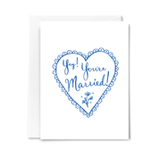 Yay You're Married Card