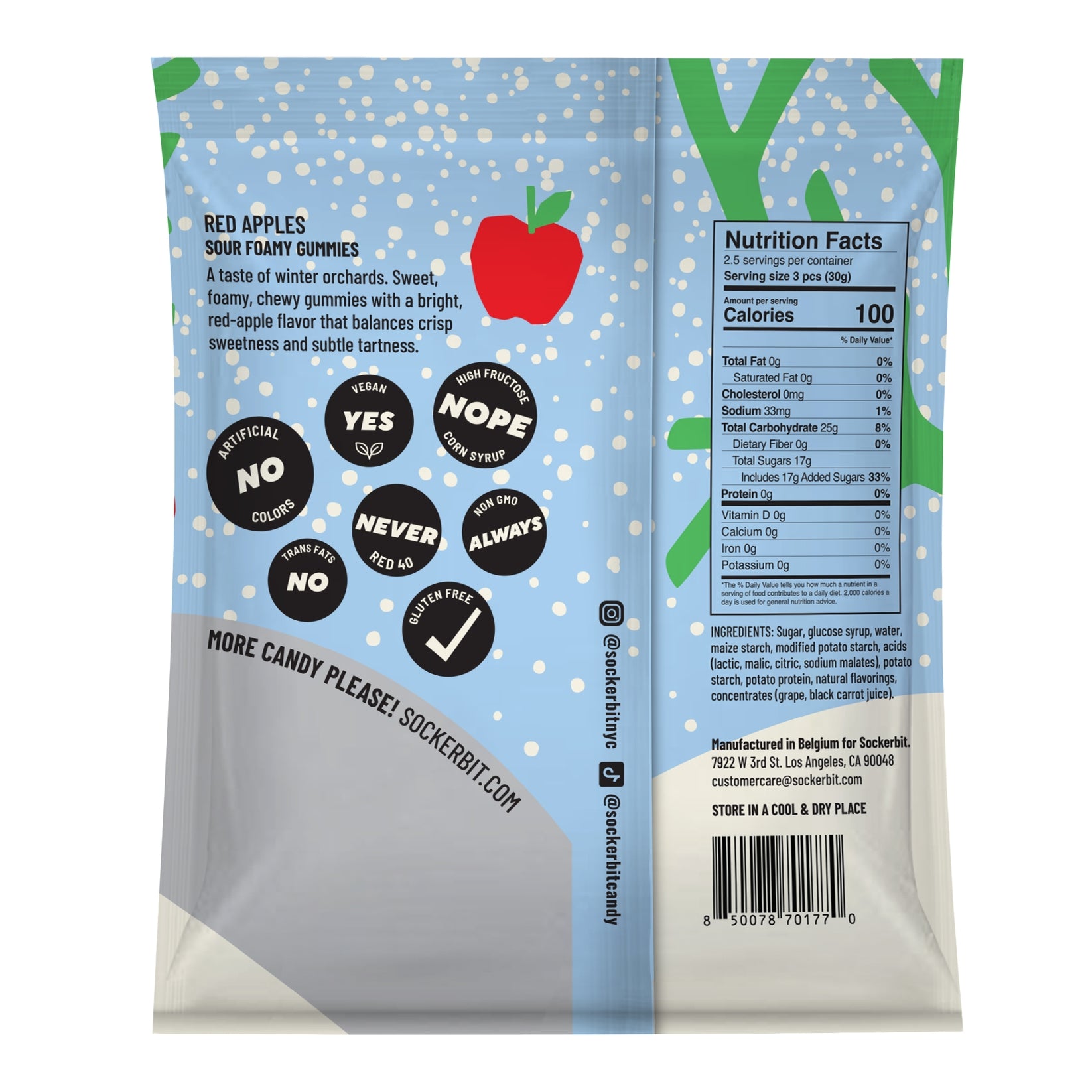 Swedish Candy Bag