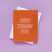 OMG Thank You Card