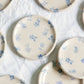 Blue Forget Me Not Ring Dish