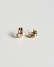 Mixed Metal Hoops