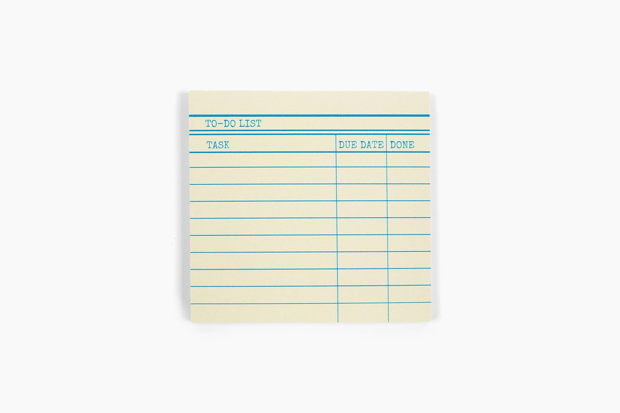 Library Card Post-It ® Sticky Notes