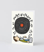 Happy Birthday Vinyl Card