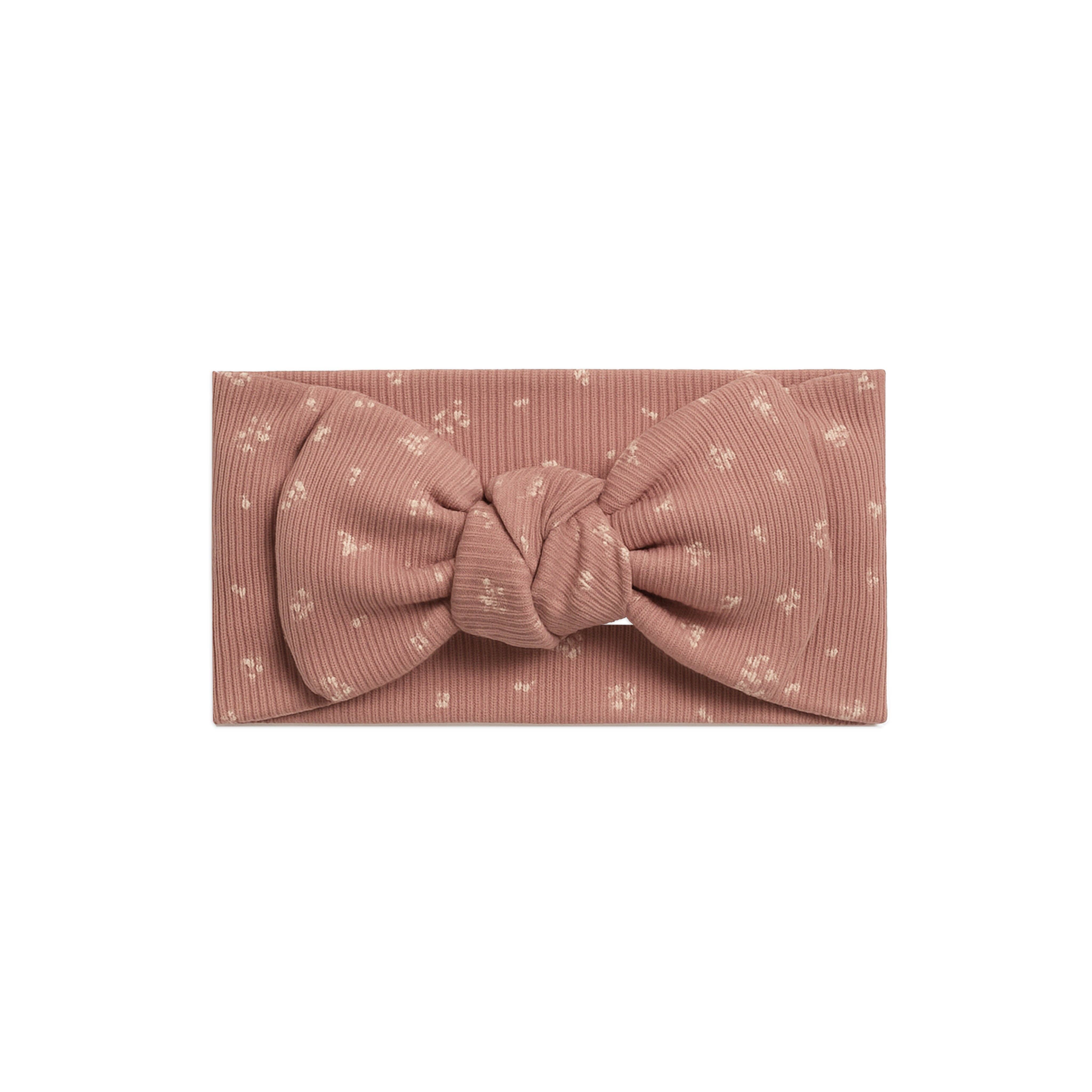 Ribbed Bow Wrap