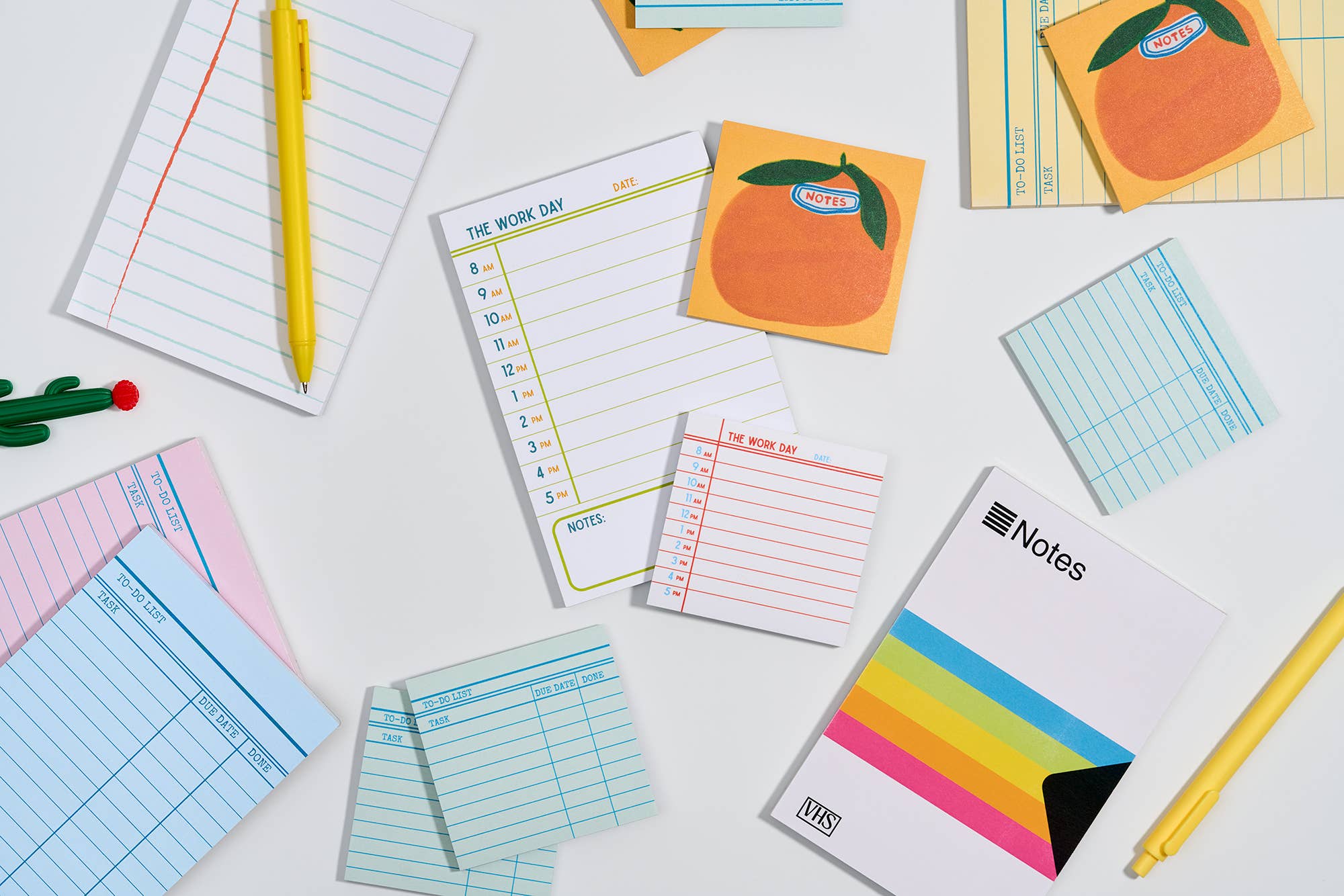 Cutie Orange Sticky Notes