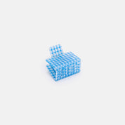 Midi Box Claw - Blue Lattice