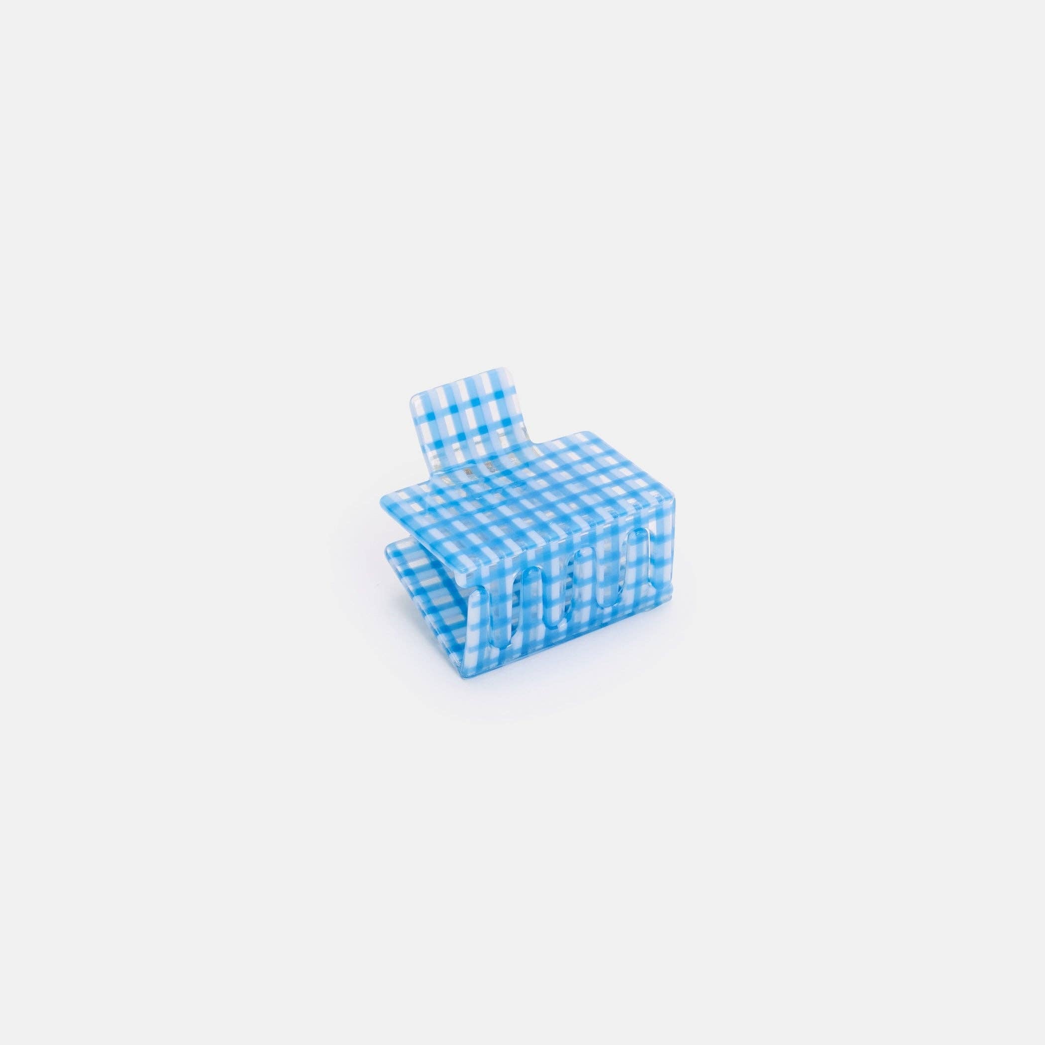 Midi Box Claw - Blue Lattice