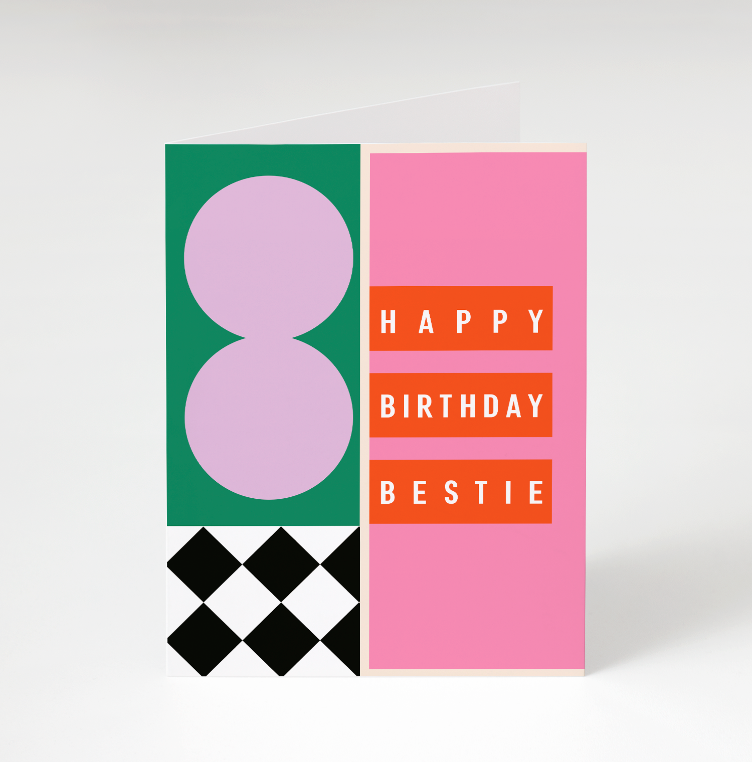 Bestie Birthday Card