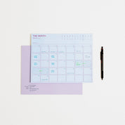Monthly Desk Planner Notepad