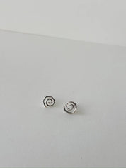 Spiral Charm Earrings