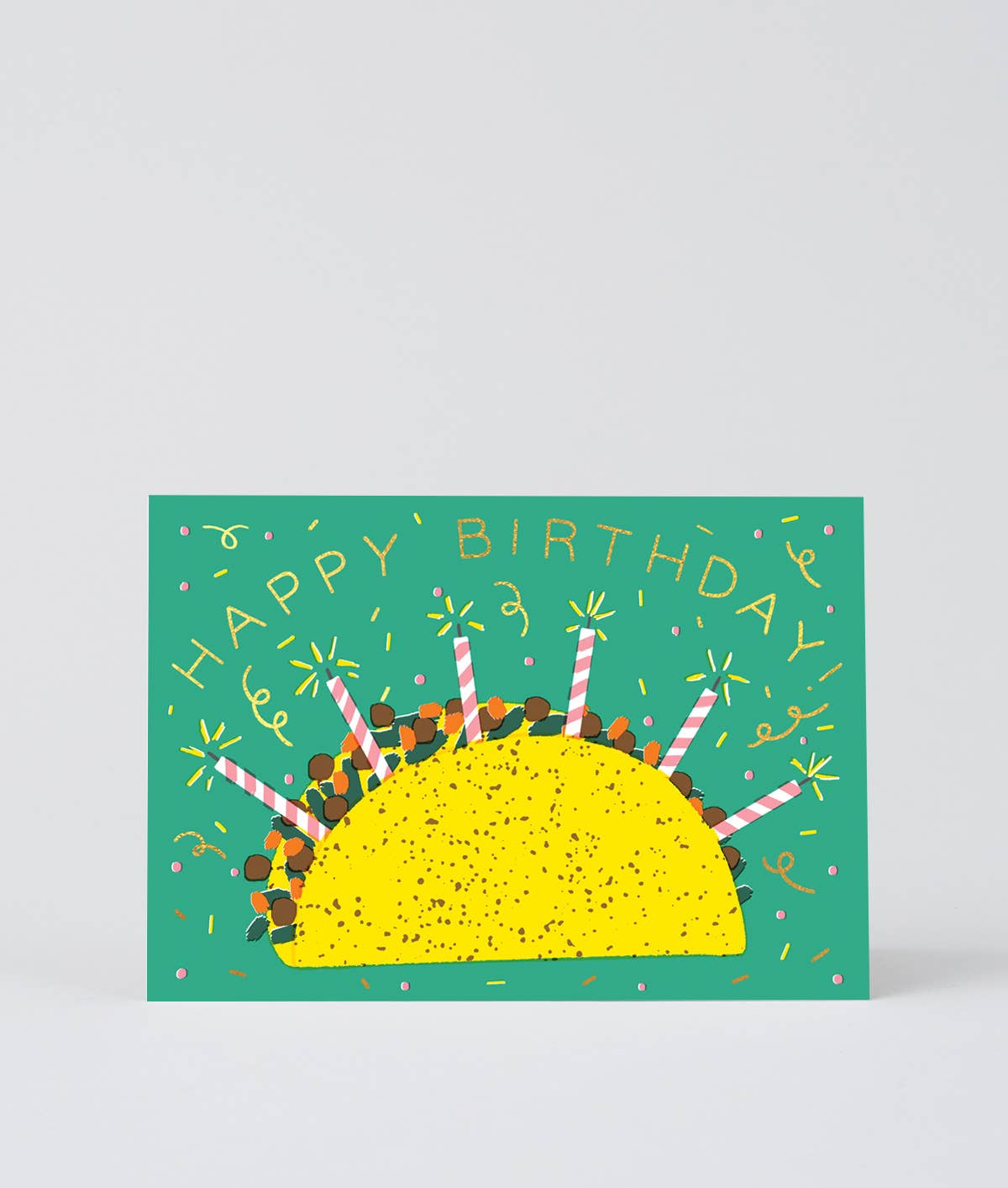 Happy Birthday Taco Card