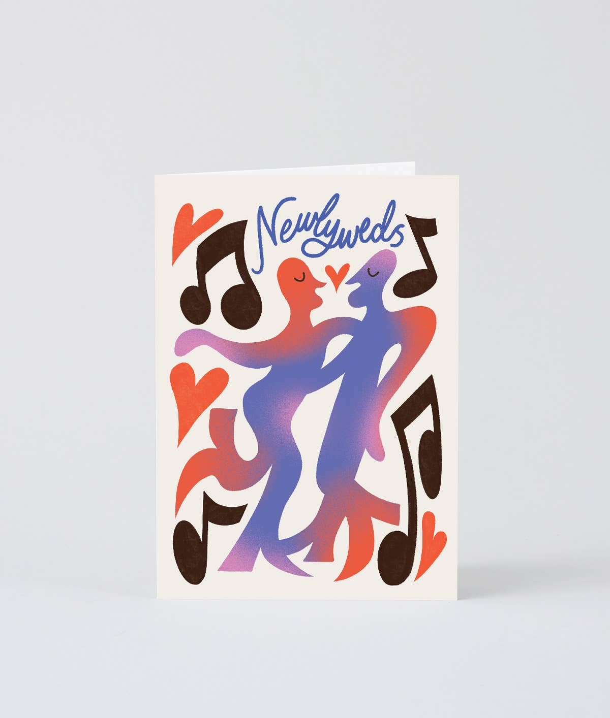 Dancing Newlyweds Card