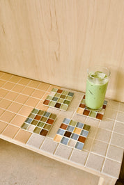 Glass Tile Coasters