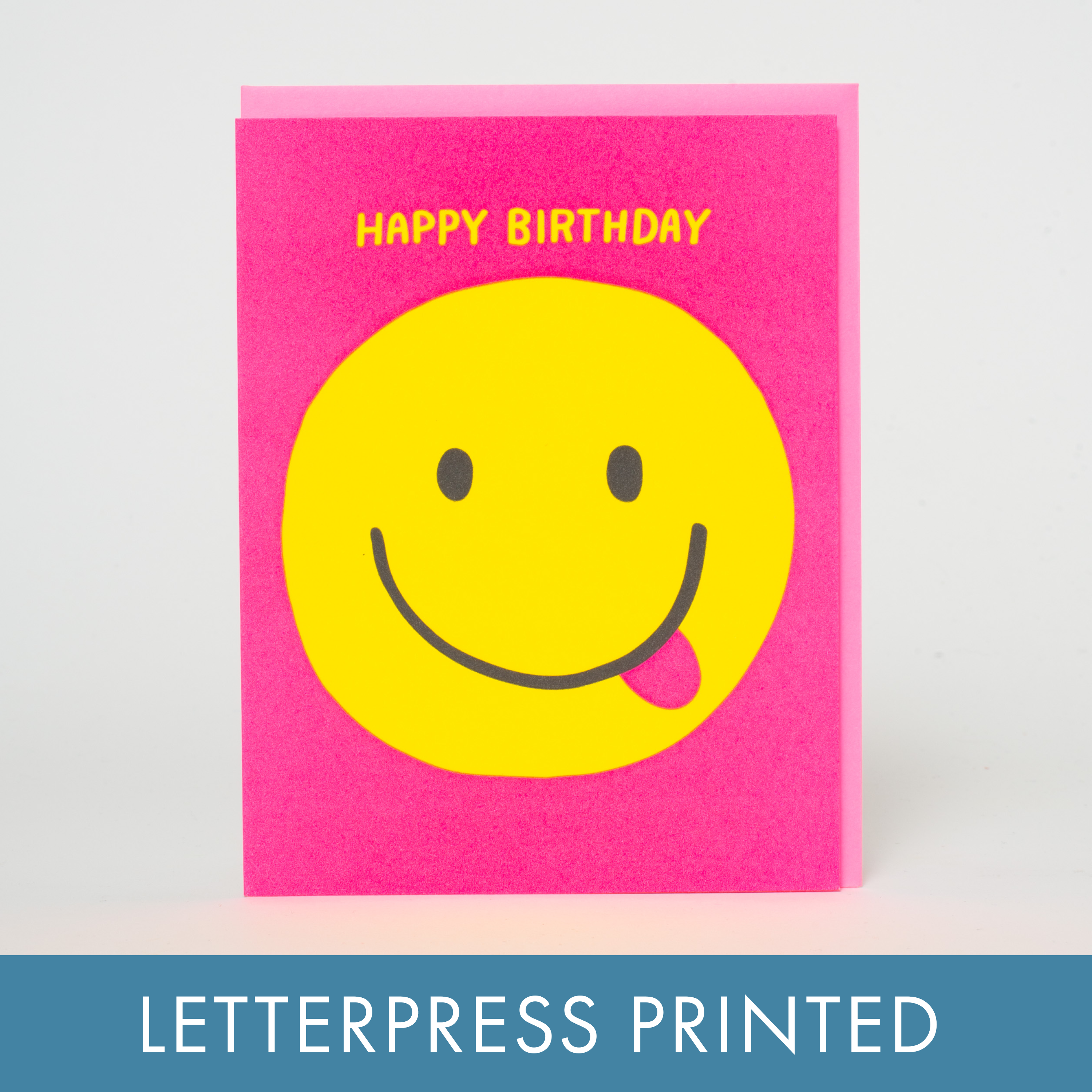 Happy Birthday Smiley Card