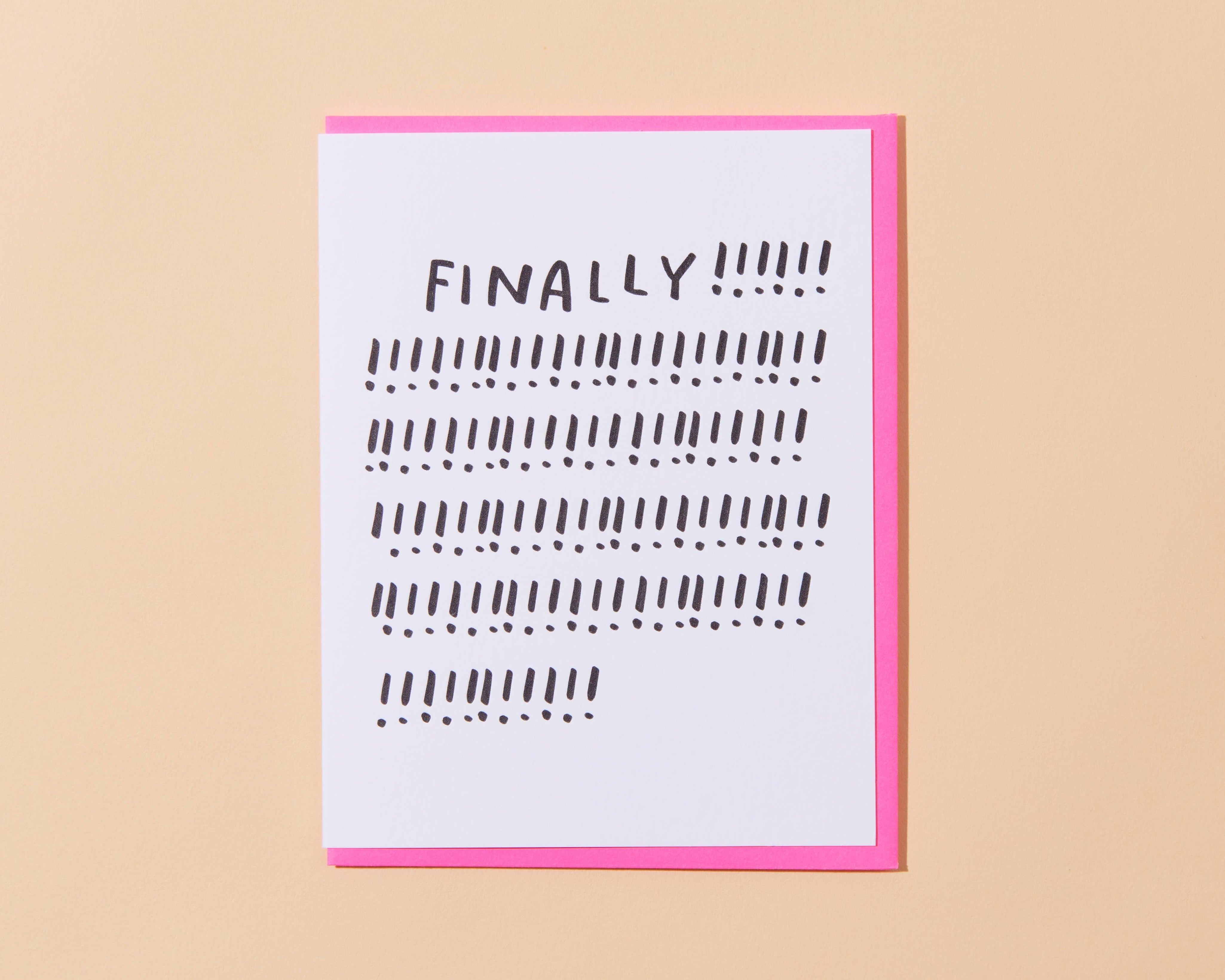 Finally! Card