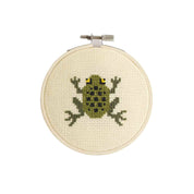 Frog Mini Cross Stitch Kit