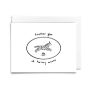 Horsing Around Birthday Card