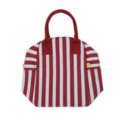 Zipper Lunch - Awning Stripe Chili Pepper