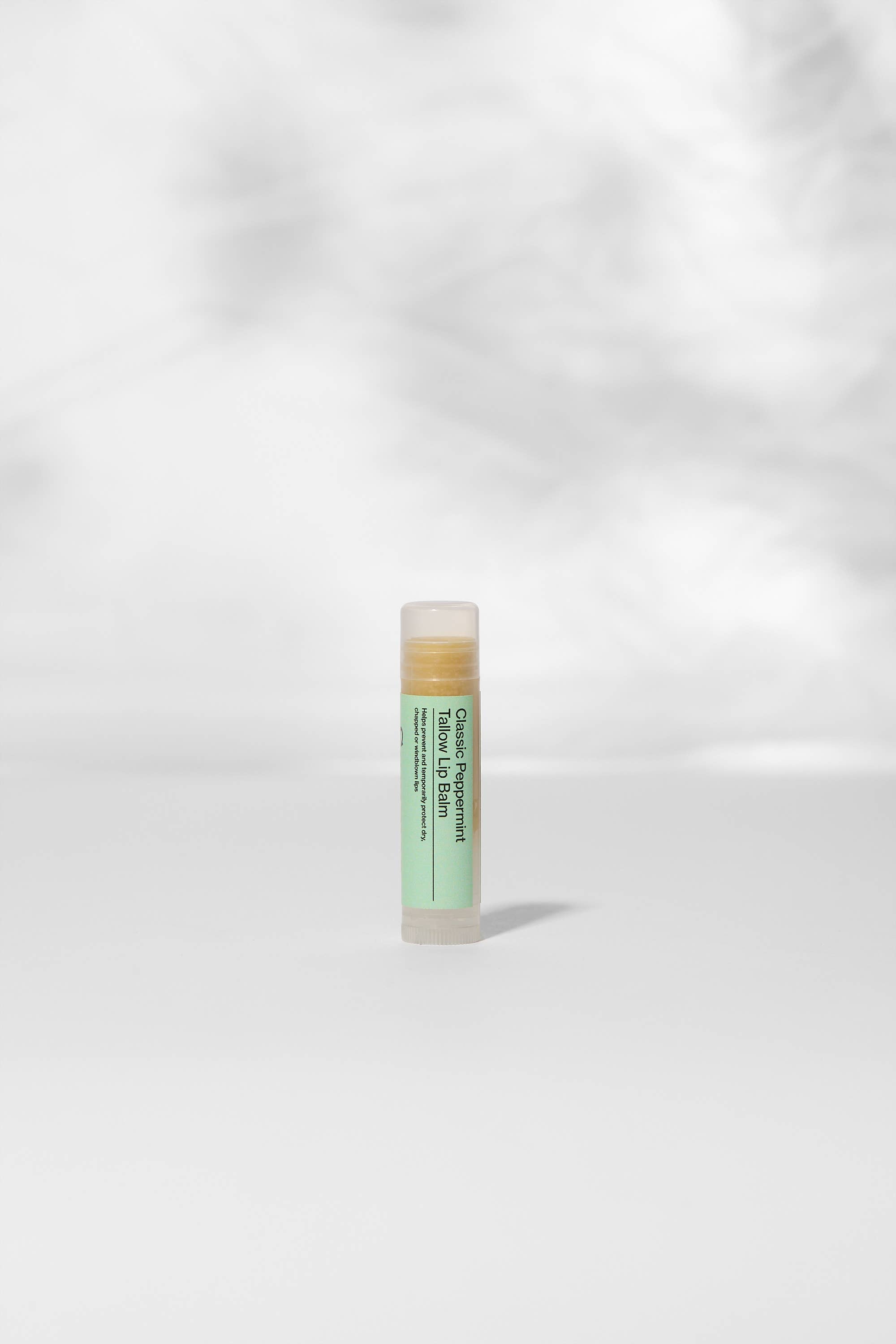 Classic Peppermint Cooling Tallow Lip Balm