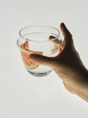 Glass Table Cups - 2 Pack