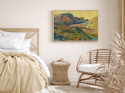 Midcentury Modern Canyon Western Landscape Print