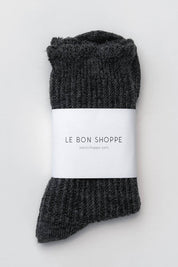 Linen Scallop Socks