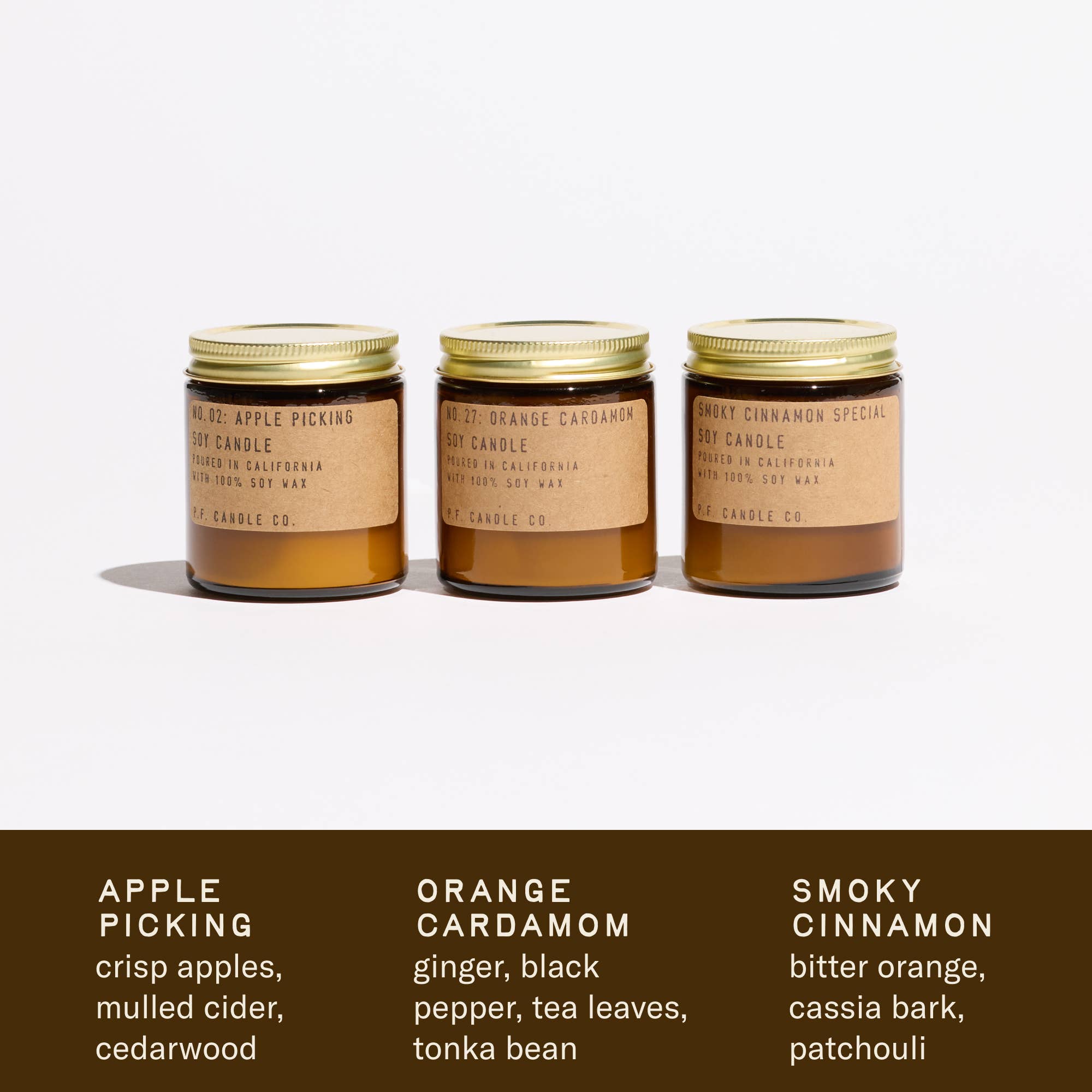 Gourmand Mini Candle Gift Set