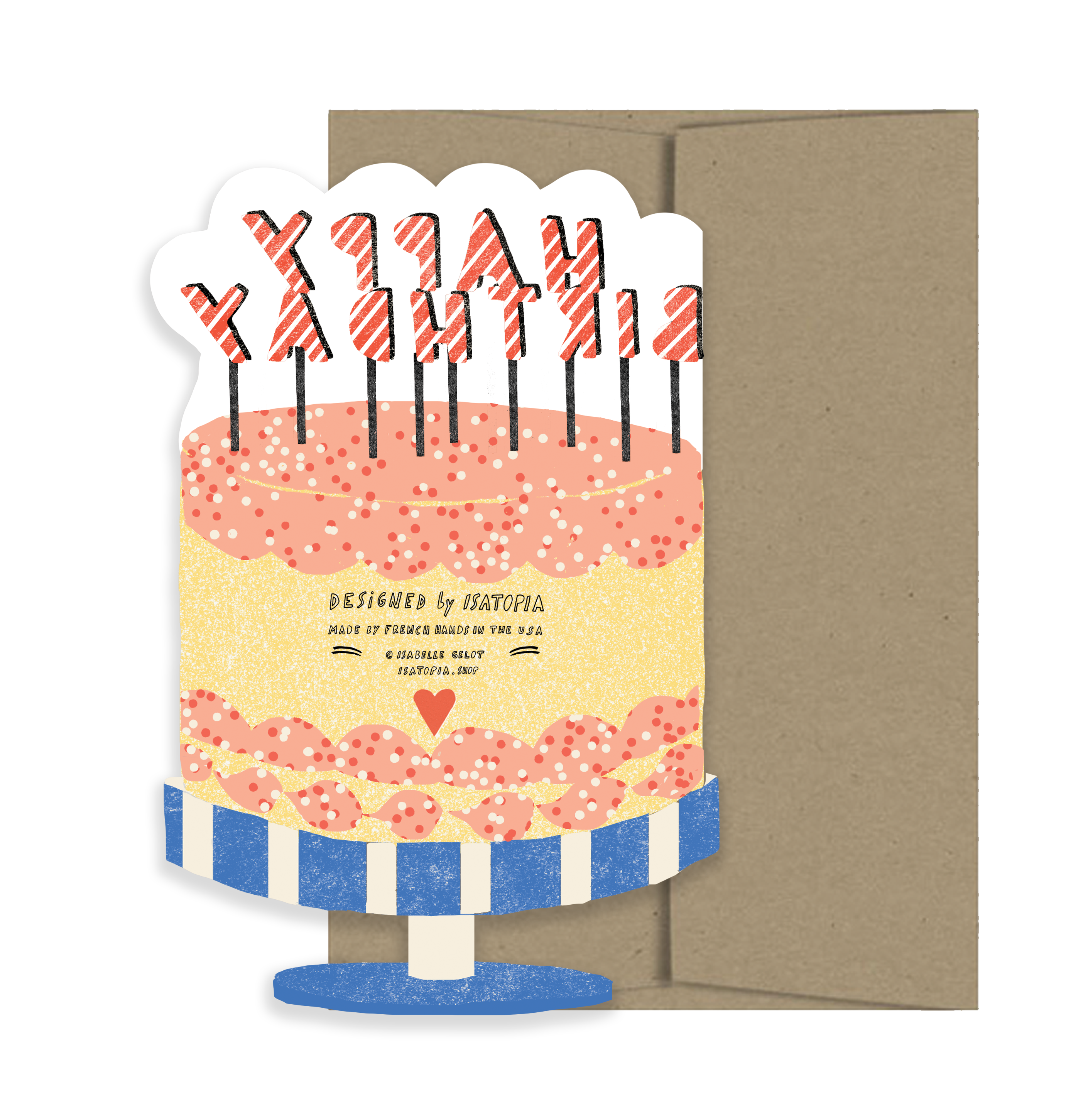 Happy Birthday Cake Die Cut