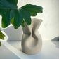 Medium Dumpling Ceramic Vase - Speckled Sand