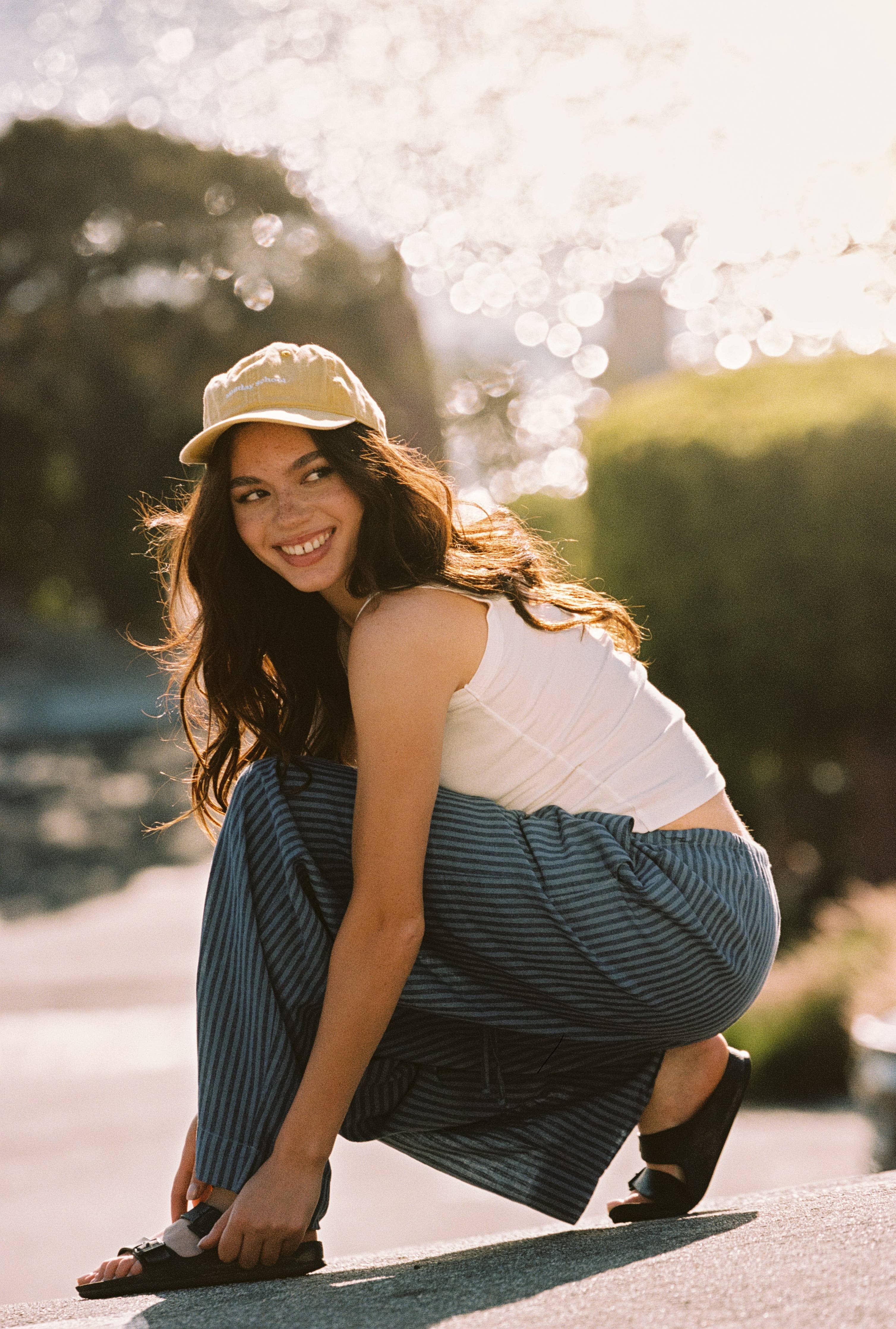 Laundered Stripe Pant