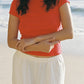 Bebe Organic Tee - Cherry