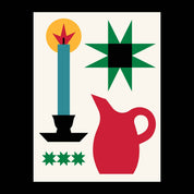 Candlelight Screenprint