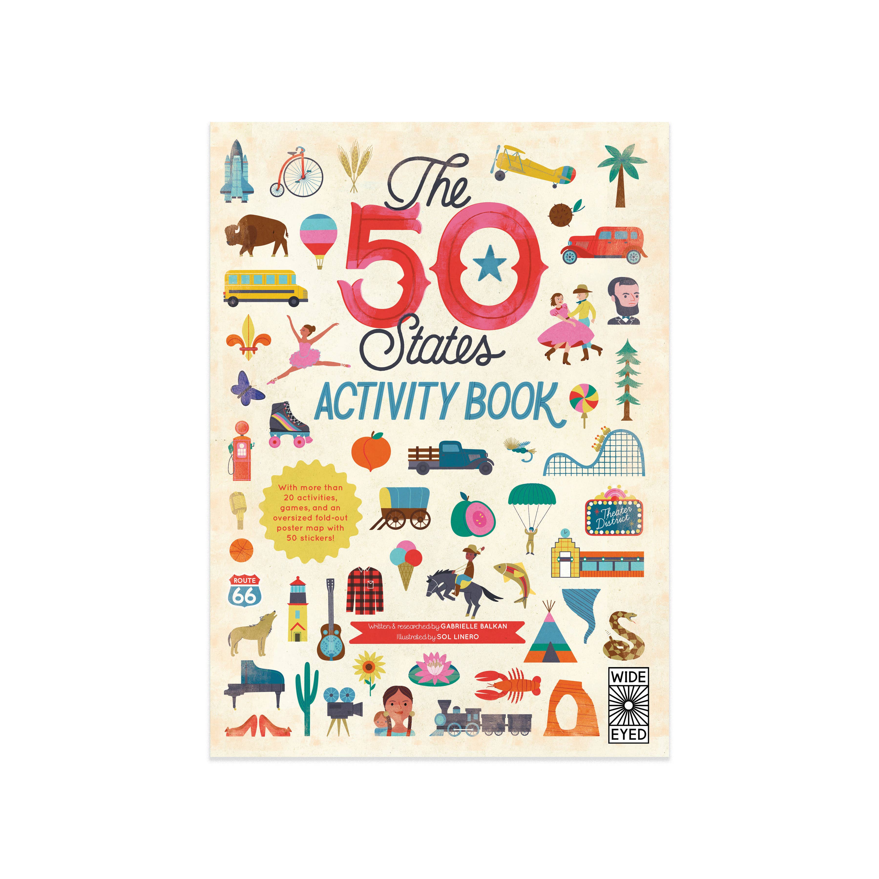 The 50 States: Activity Book