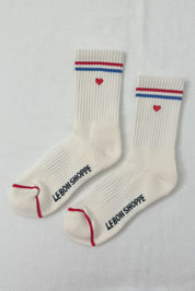 Embroidered Boyfriend socks