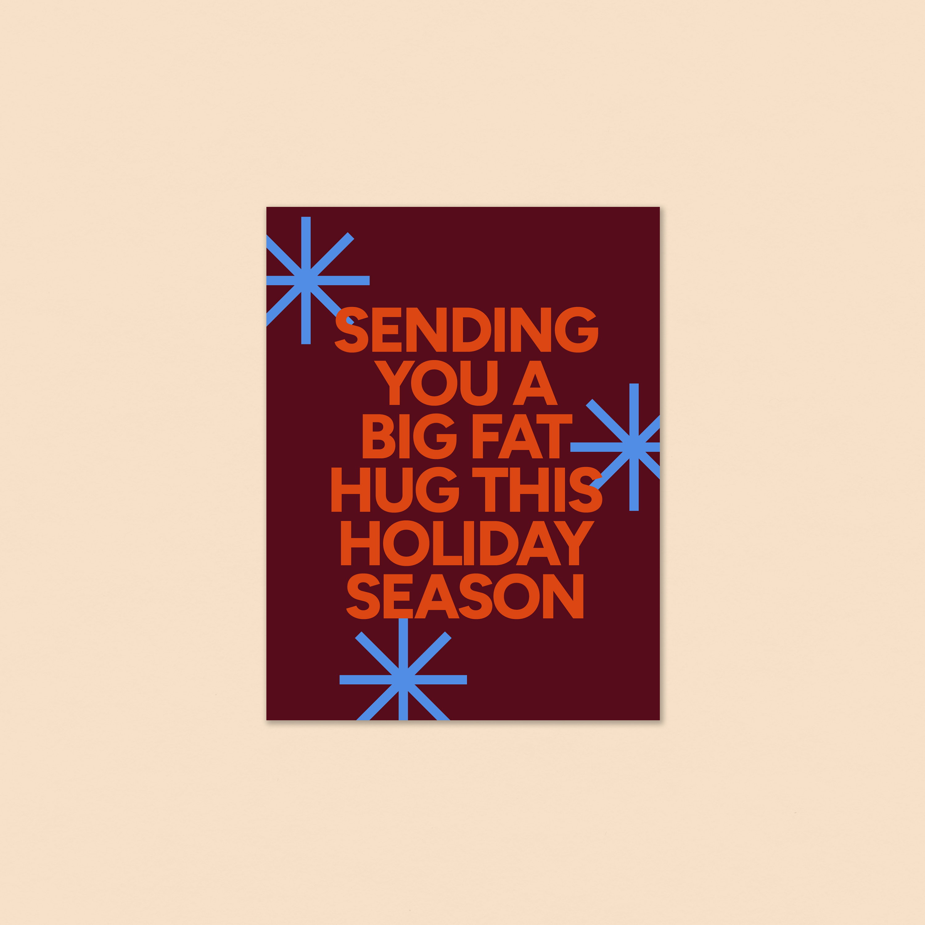Holiday Hug Card